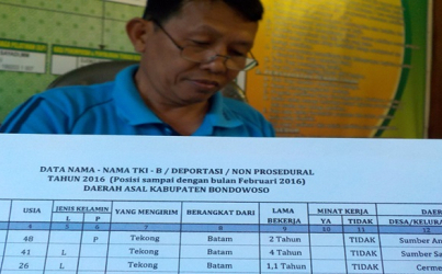 Malaysia Deportasi TKI Asal Bondowoso